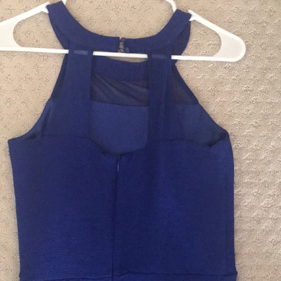 elisa b royal blue dress - Picture 4 of 5